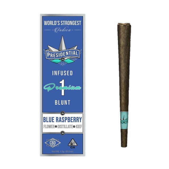 Photograph of product: Blue Raspberry | Moon Rock Blunt [1.5g] - 
