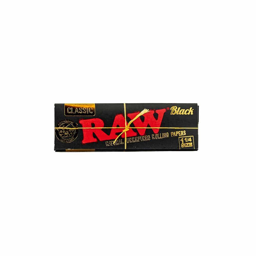 Photograph of product: RAW Black Classic | Rolling Papers 1 1/4