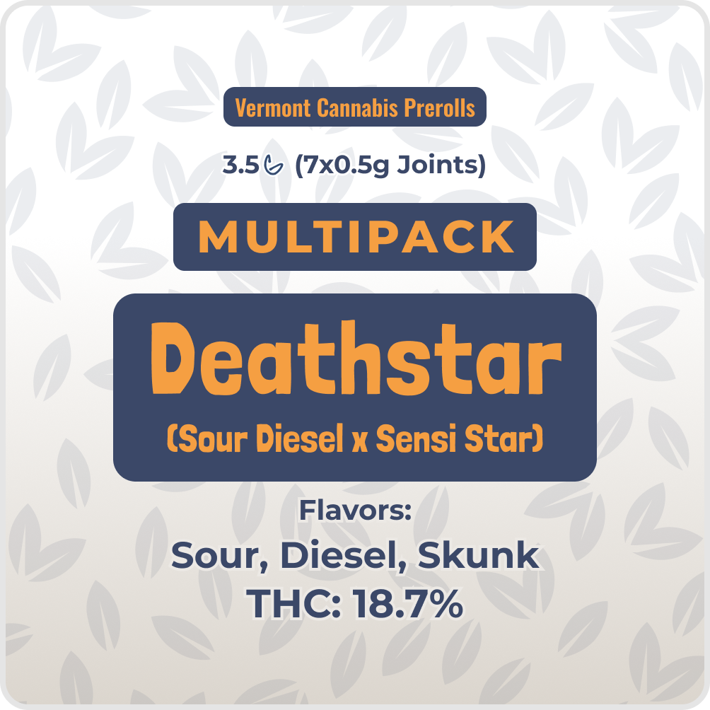 Photograph of product: Death Star | 7x 0.5g Pre-Rolls (3.5g)