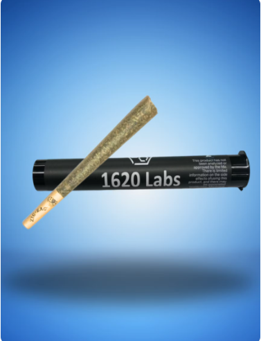 Photograph of product: Purple Kernel Haze Pre-Roll | 1g - 1620 Labs