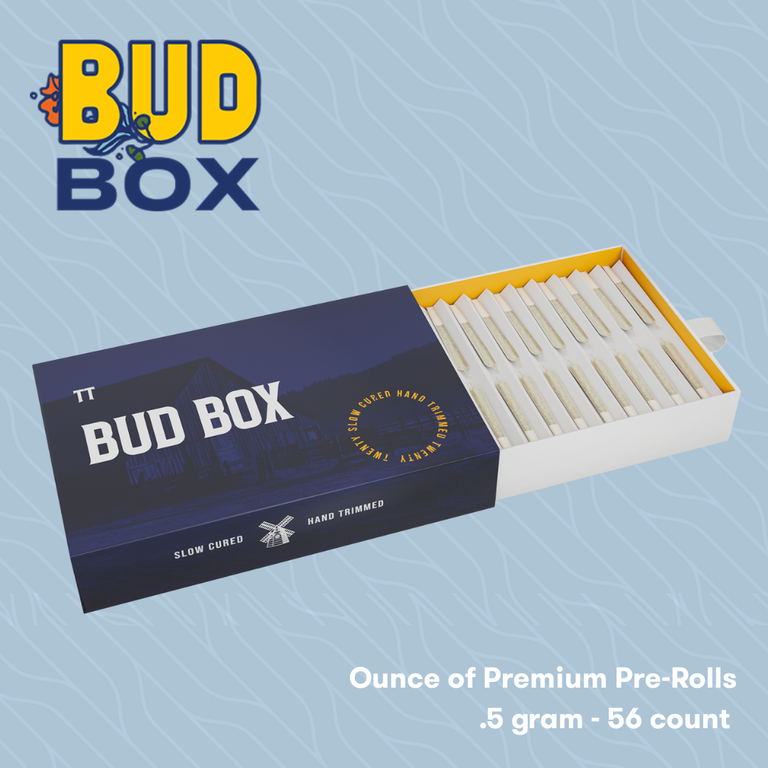 Photograph of product: Pre-Roll Bud Box Supreme Diesel [56ct x .5g] | 28g