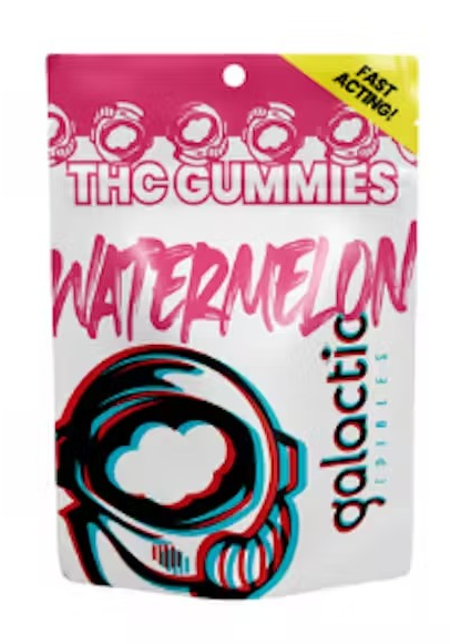 Photograph of product: Watermelon Gummies - Fast Acting - 5mg/piece - (20 pack)
