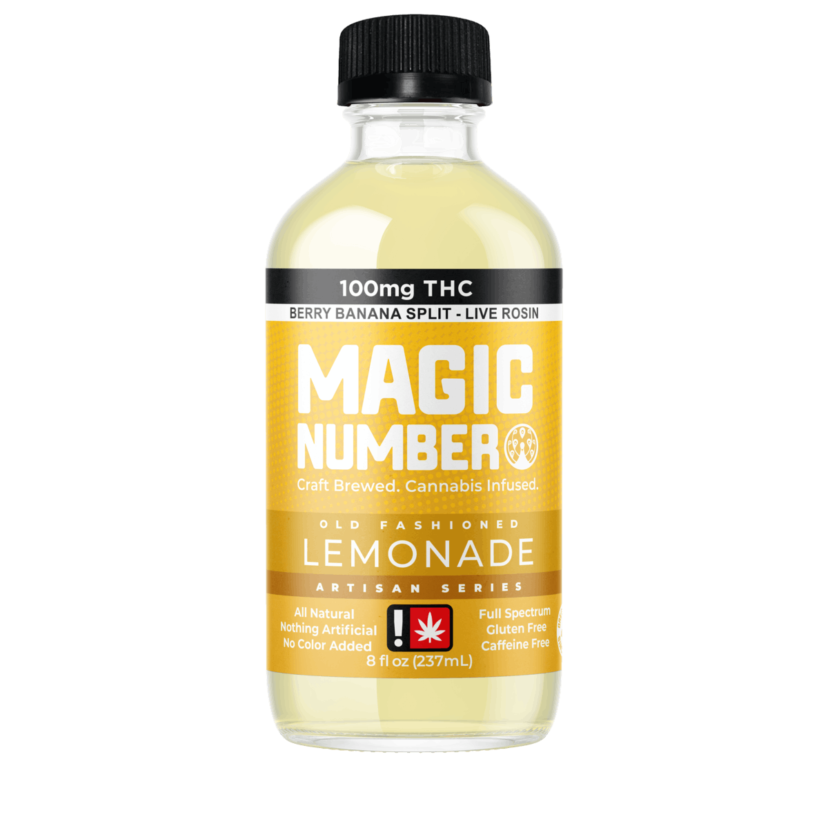 Photograph of product: Magic Number Lemonade - 100MG TH-oui
