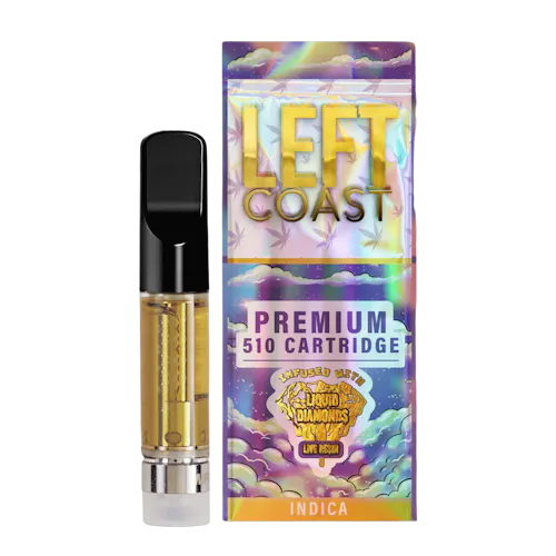 Photograph of product: Left Coast - King Louis - 1g Cart