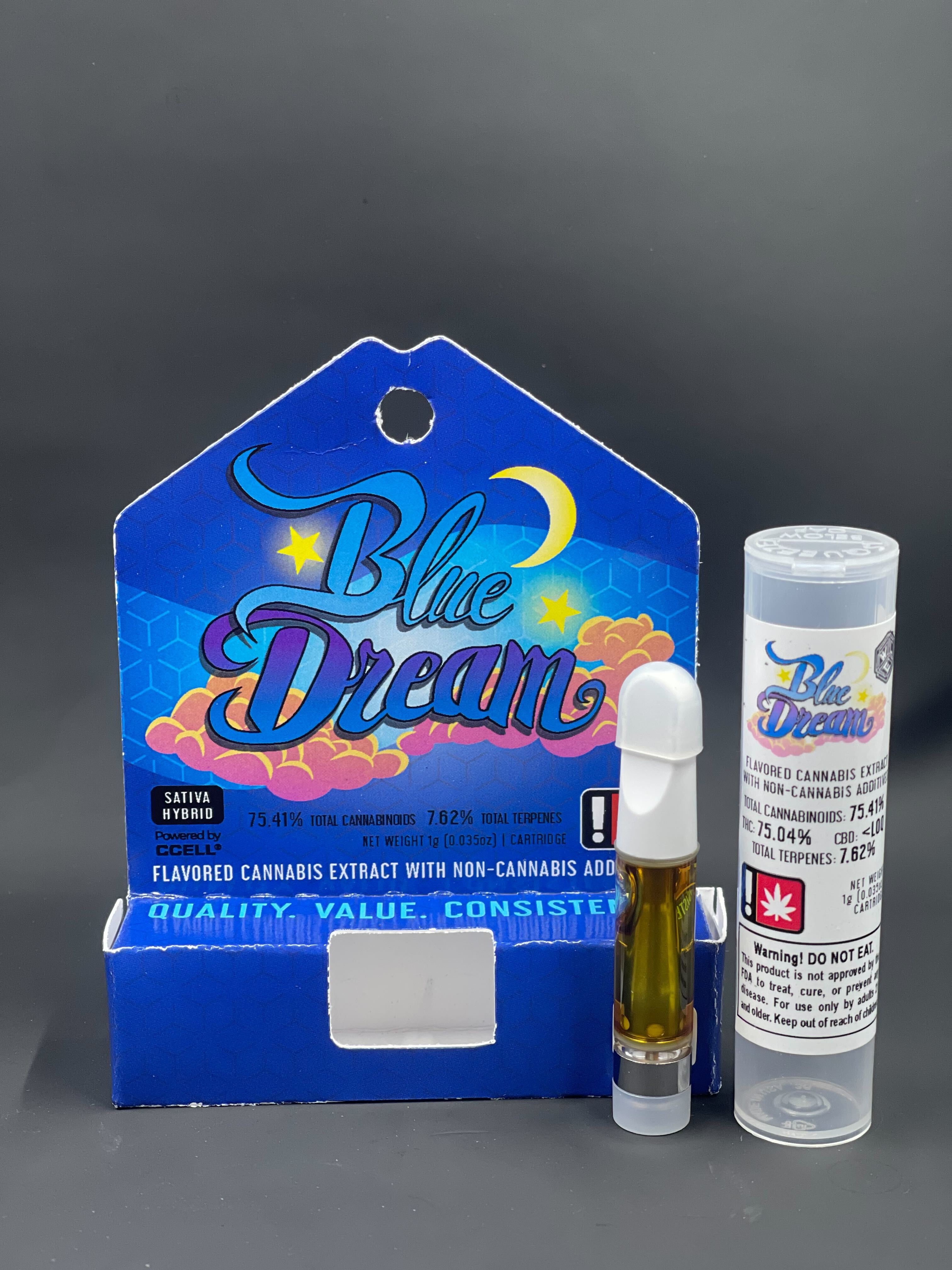 Photograph of product: Vape 1g Blue Dream (WLE)