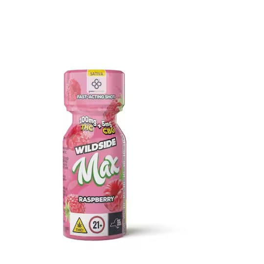 Photograph of product: Green Revolution | Nano Shot MAX | Raspberry (20:1) 100mg