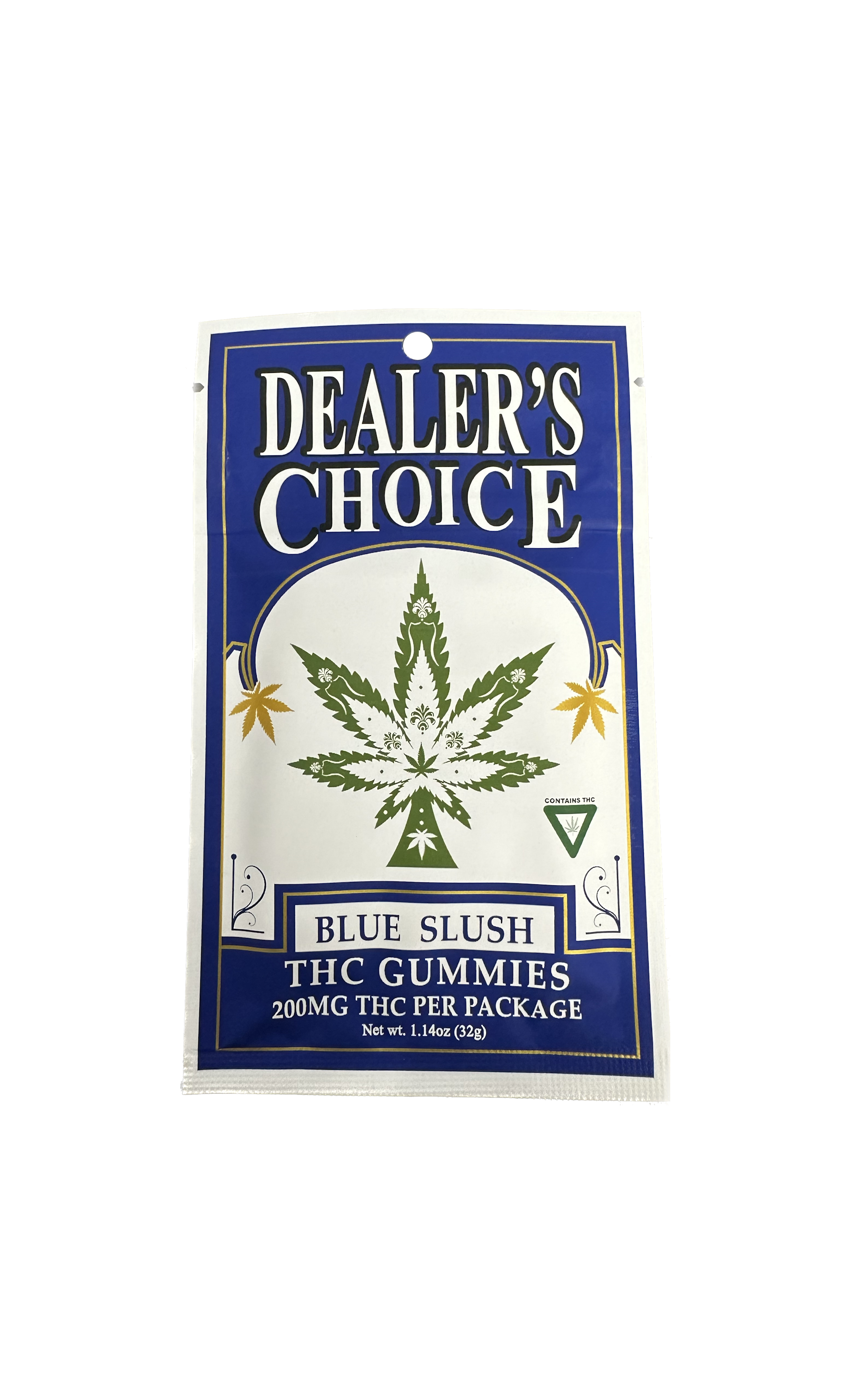Photograph of product: 200mg | Blue Slush | Gummies