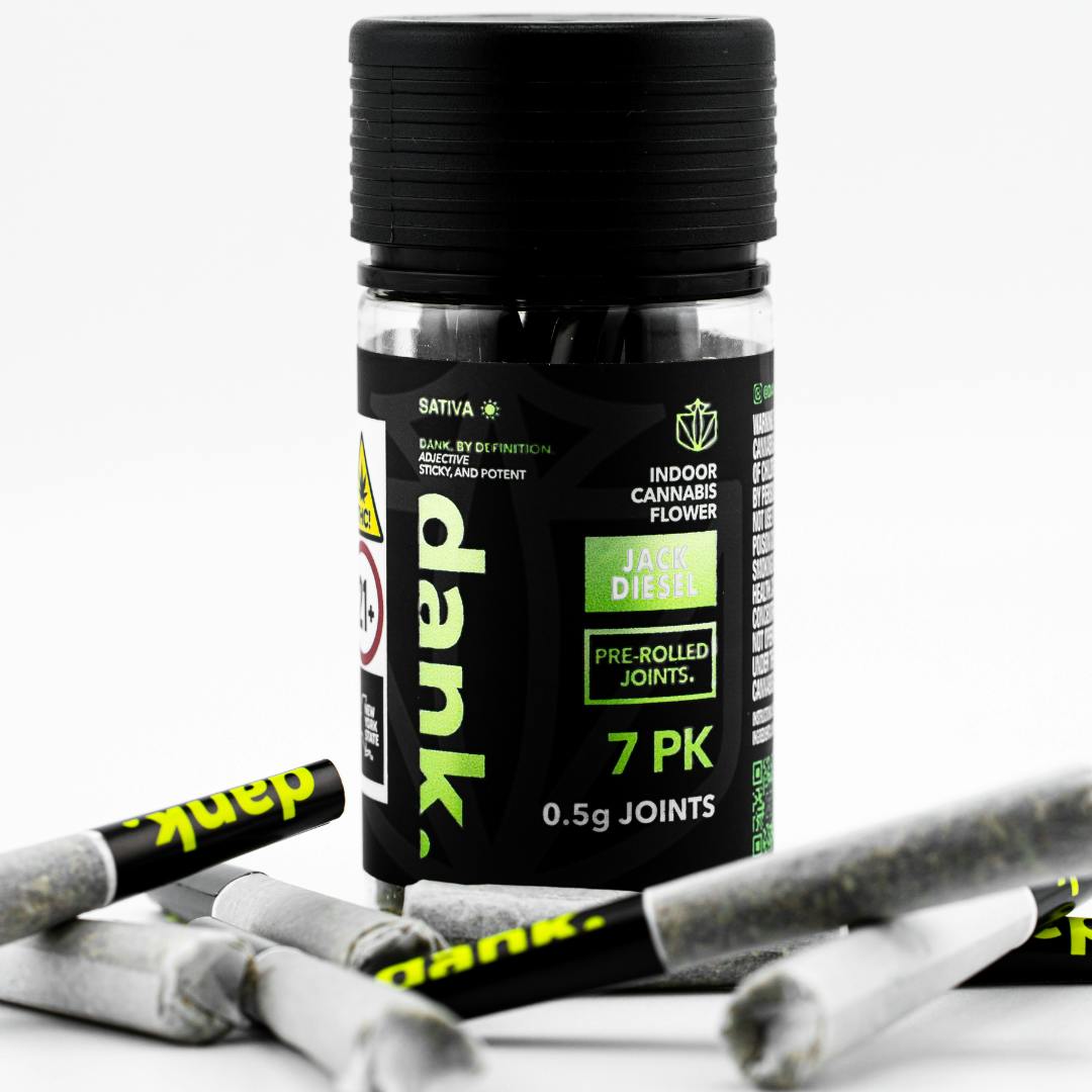 Photograph of product: BLUEBERRY DIESEL (7 PACK PRE-ROLL)