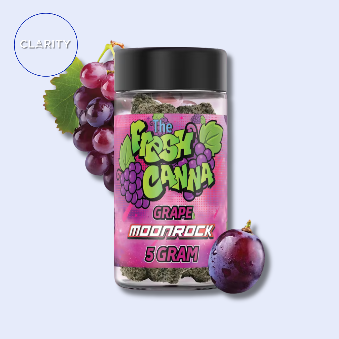 Photograph of product: Fresh Canna Moonrocks | Grape - 5g
