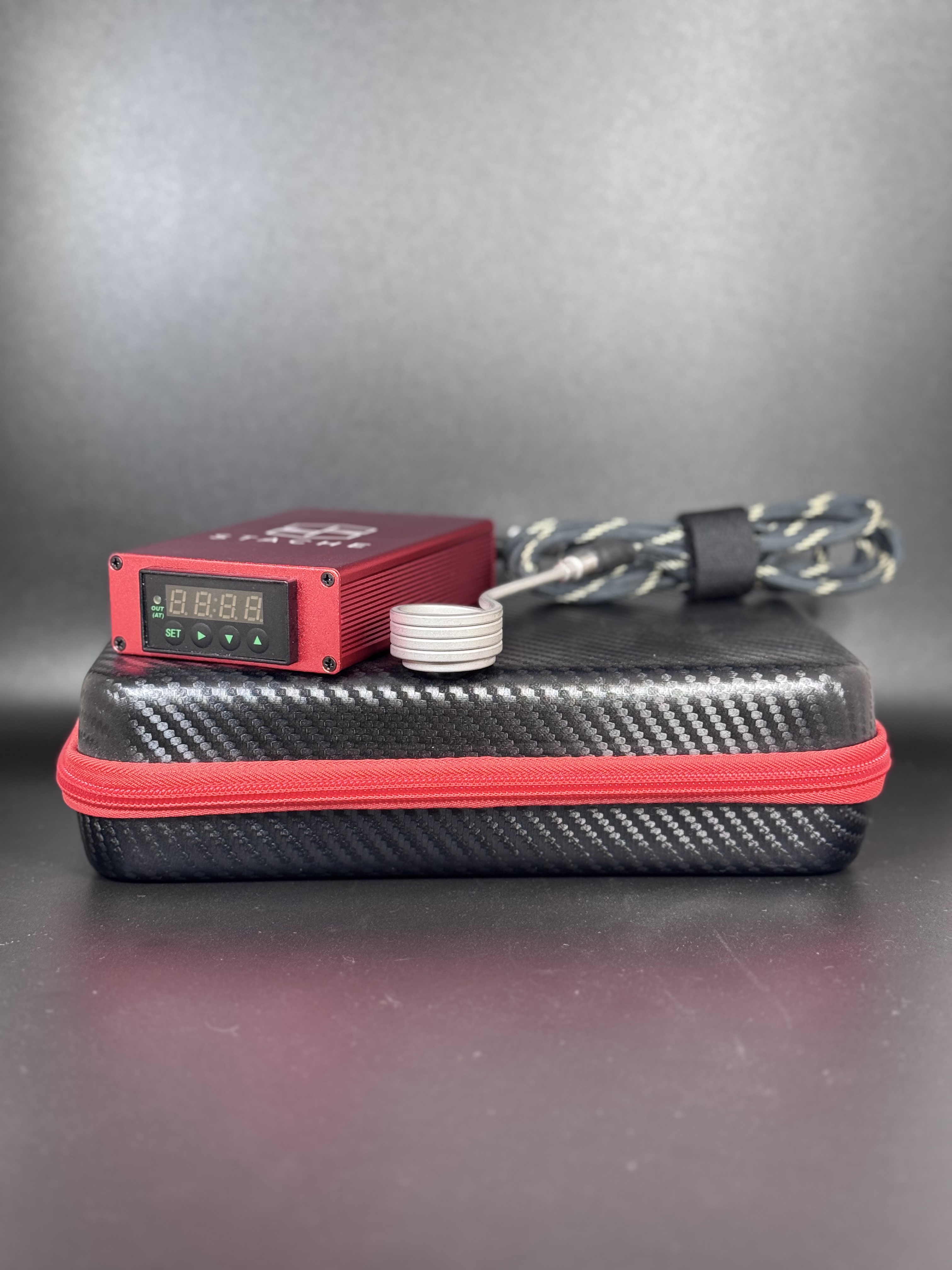 Photograph of product: Stache E-Nail - Red