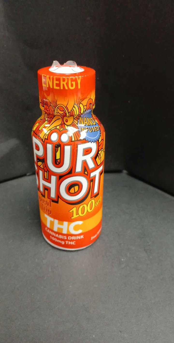 Photograph of Product: Pur Shot Energy $5 | 100mg | Tropical Trip