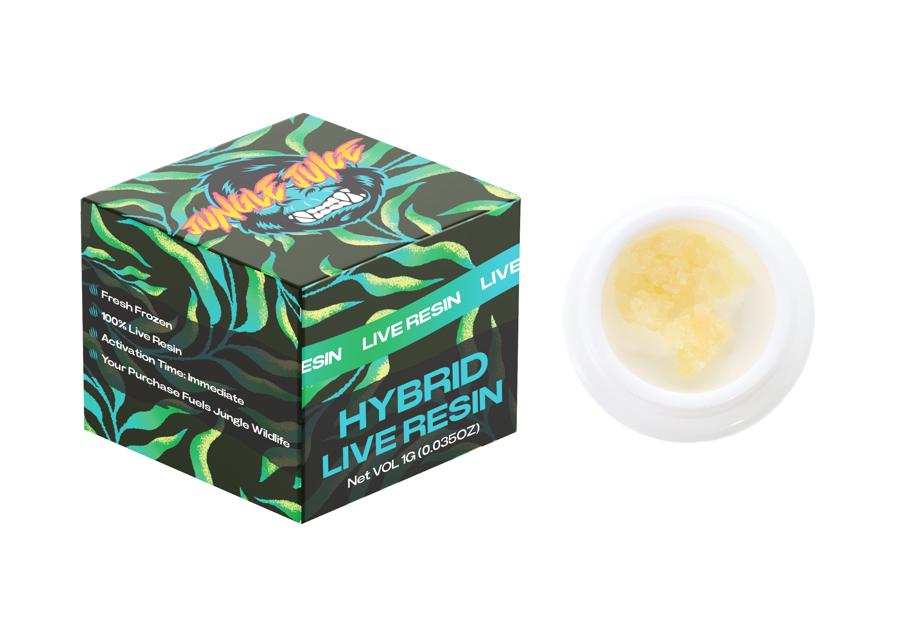Photograph of product: Jungle Juice Live Resin Jelly Rancher