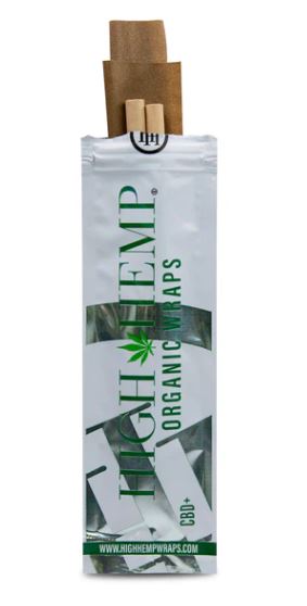 Photograph of product: High Hemp: Organic Wraps | 2pk