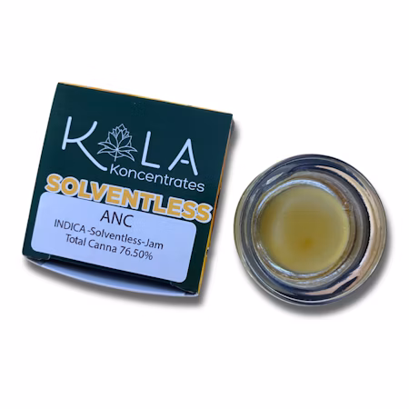 Photograph of product: Kola Blue Kookies Solventless Jam