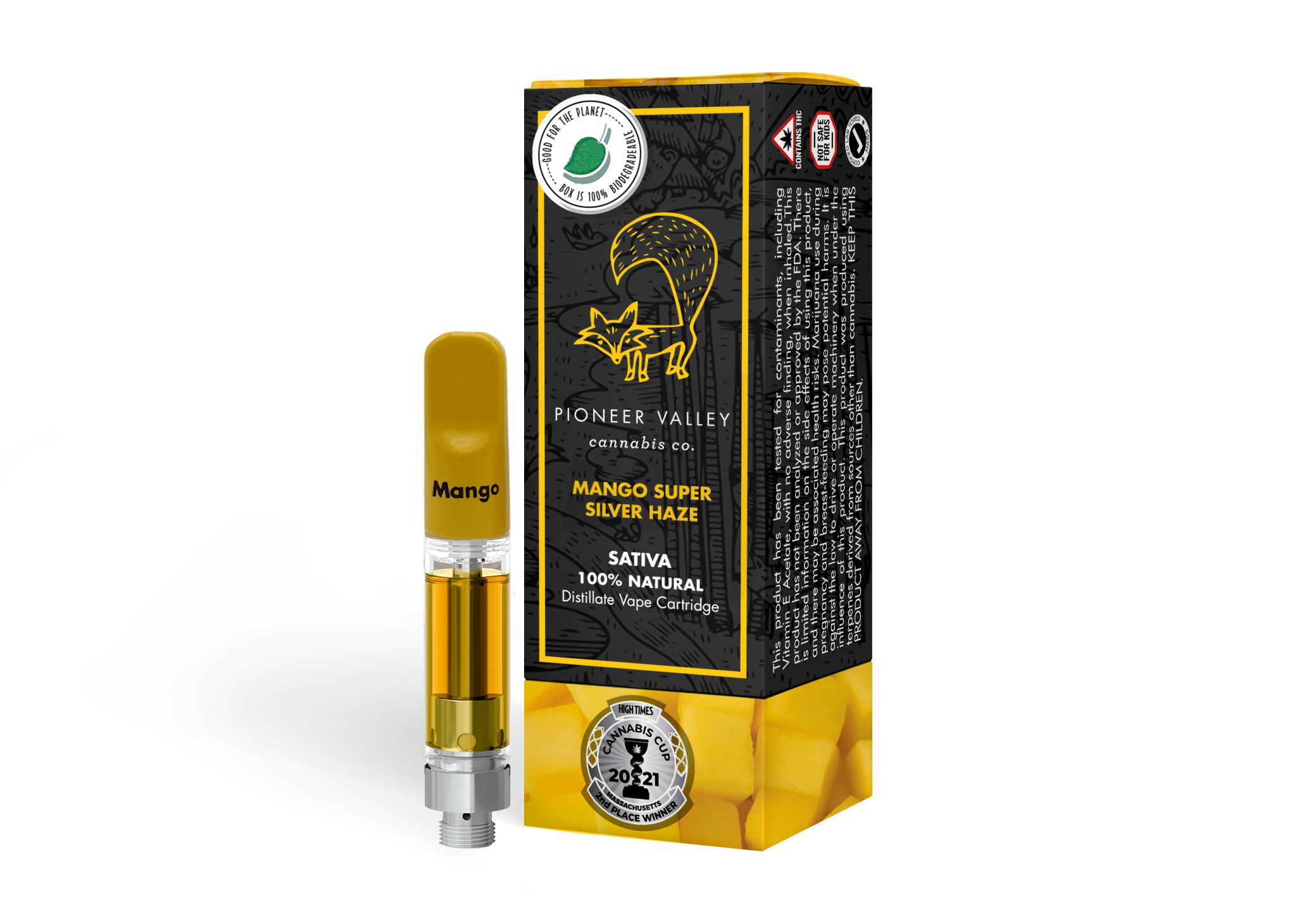 Photograph of product: Mango Super Silver Haze Cartridge | 1.0g