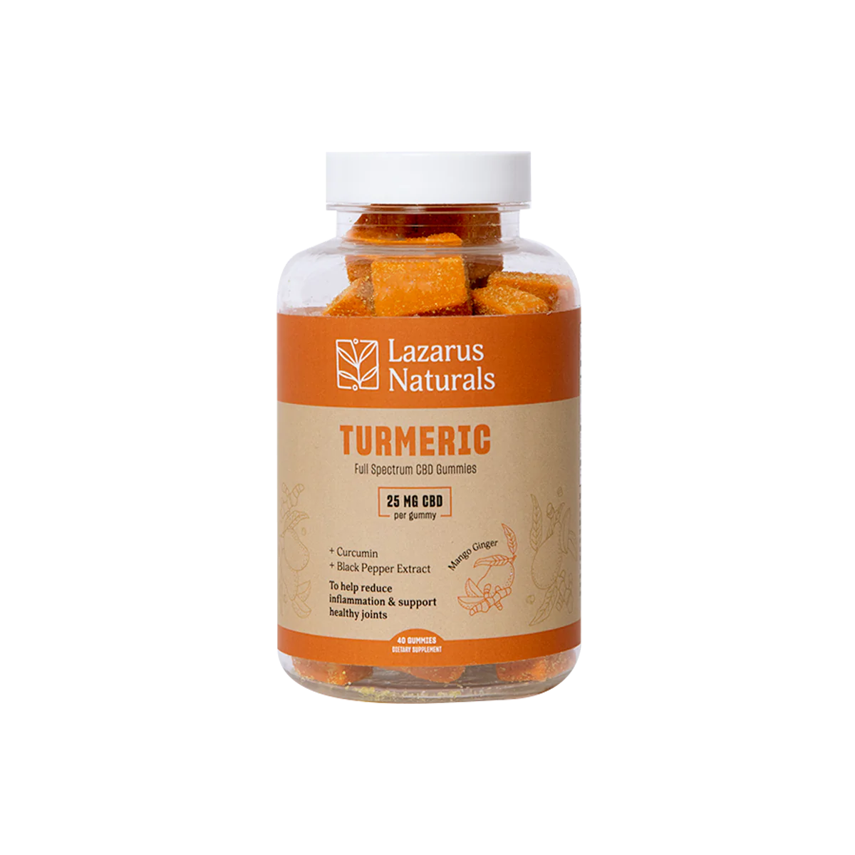 Photograph of Product: Turmeric CBD Gummies