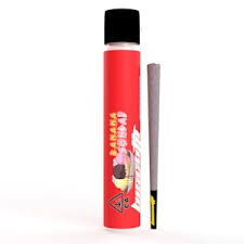 Photograph of Product: Biscotti Banana Sundae 1g Hash Infused Preroll