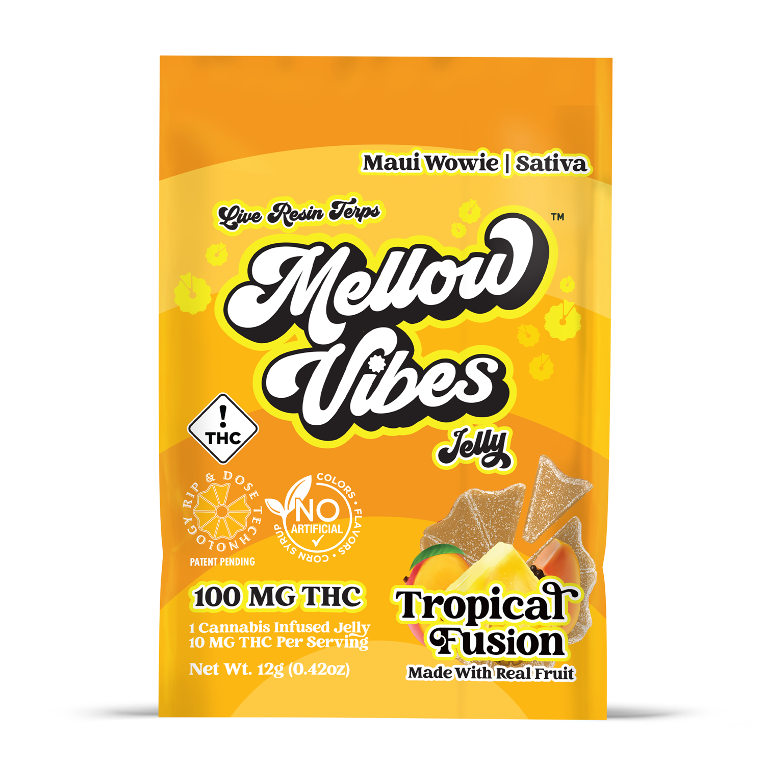 Photograph of Product: Tropical Fusion Jelly (S) 100mg