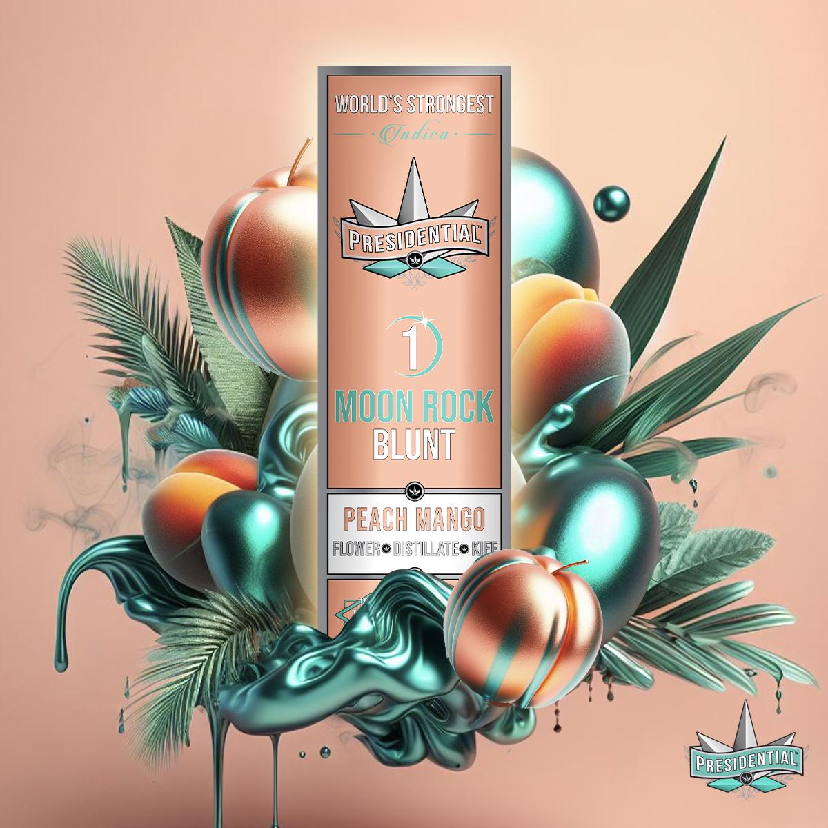 Photograph of product: Peach Mango Moonrock Infused Blunt