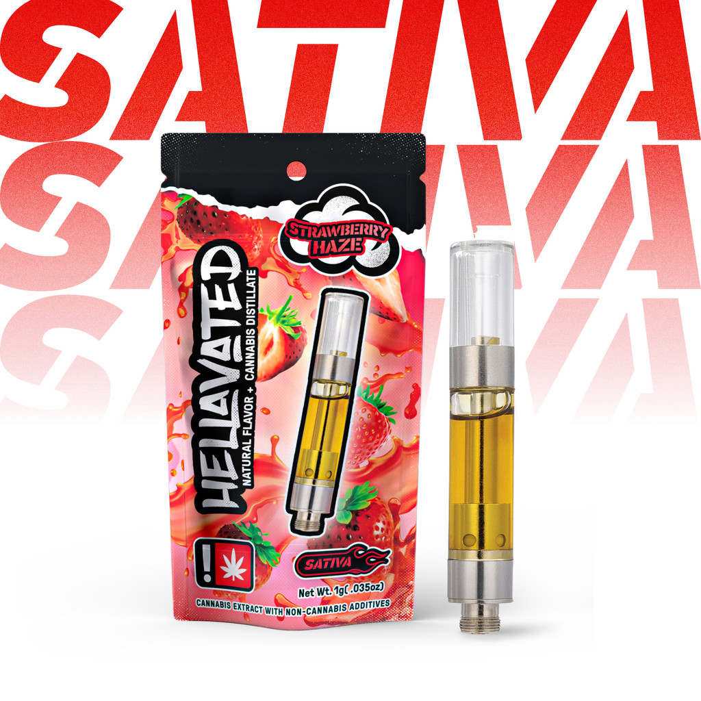 Photograph of product: Hellavated Distillate: Strawberry Haze