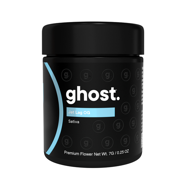 Photograph of product: Ghost | Jet Lag OG | 7G Flower