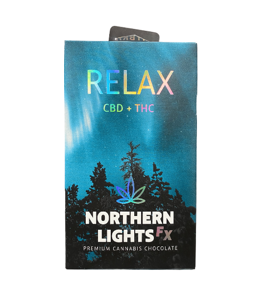 Photograph of Product: Edible | Relax 2:1 | 200mg | Northern Lights Fx
