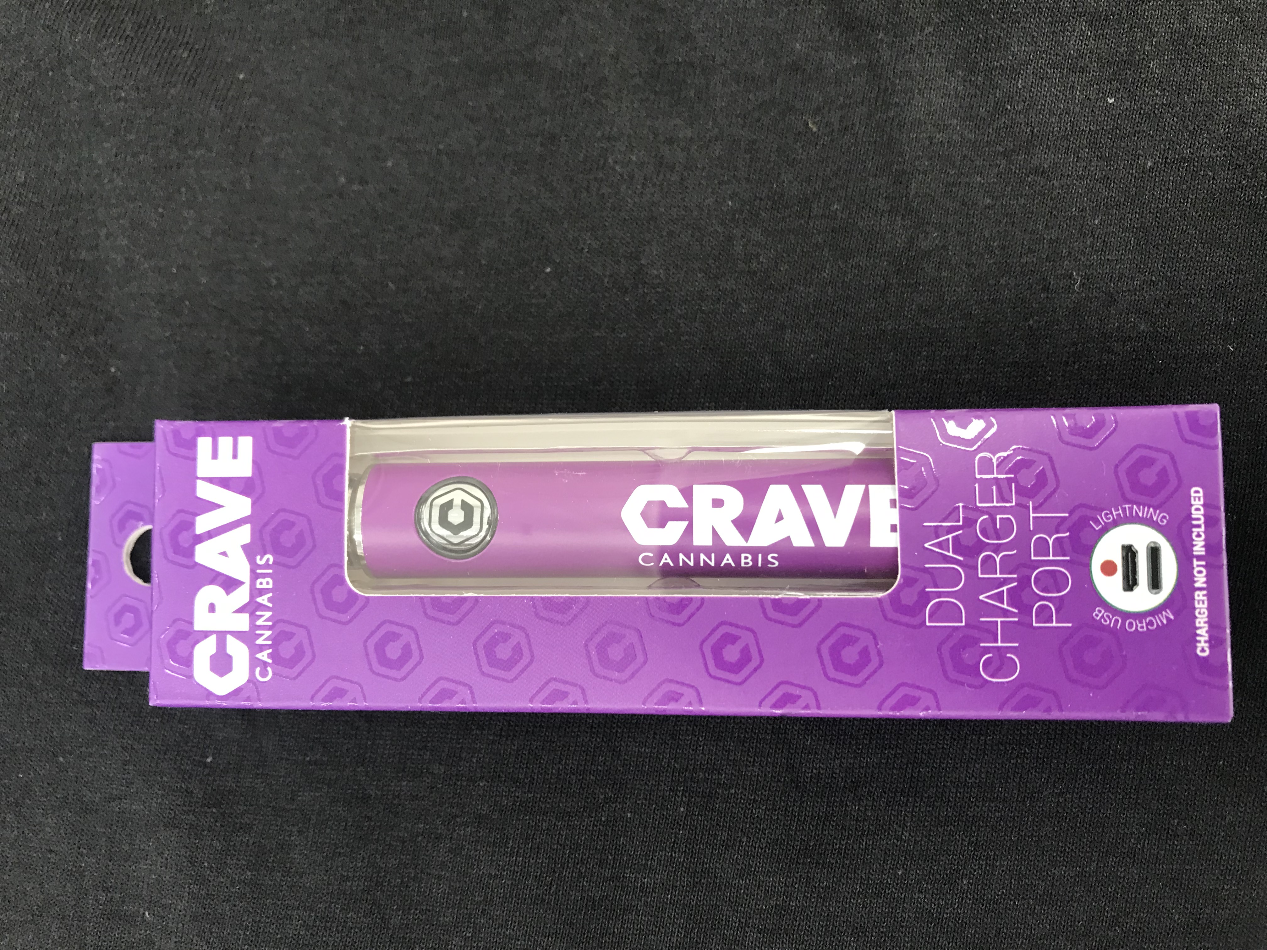 Photograph of product: CRAVE BATTERY PURPLE