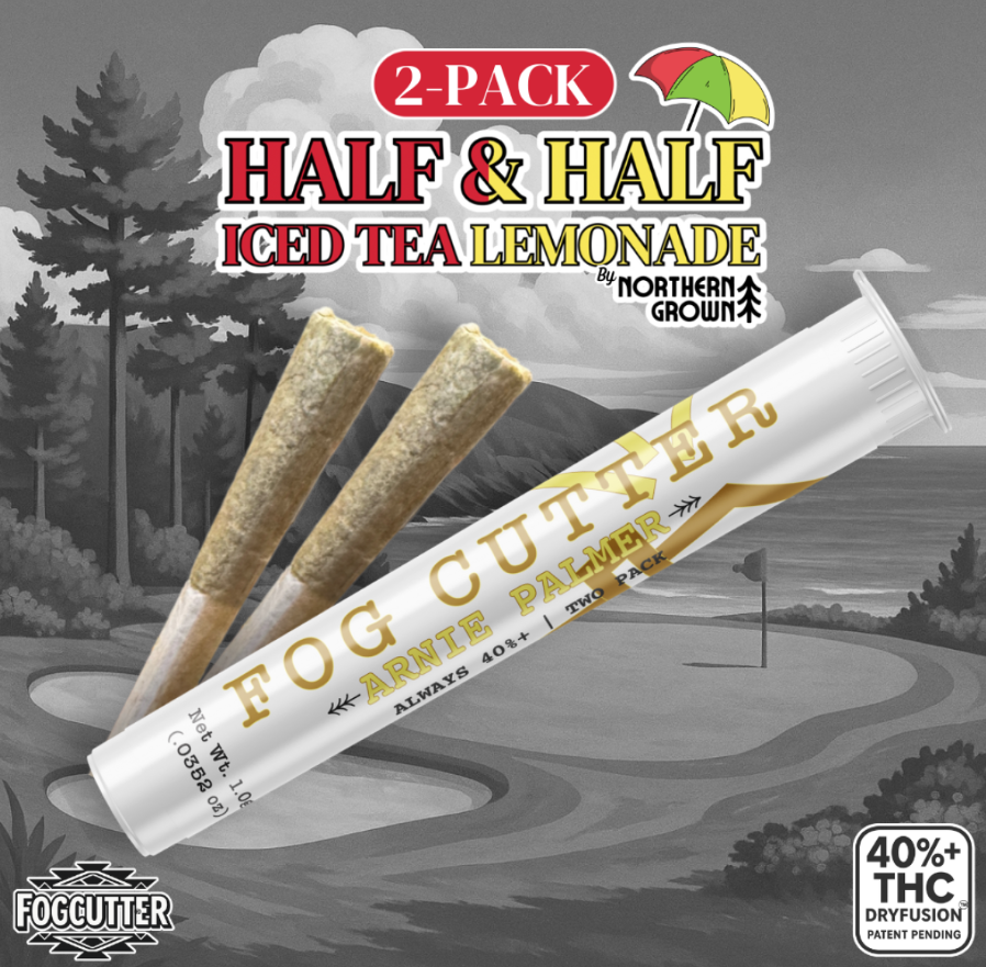 Photograph of product: Arnie Palmer (S) Fog Cutter Infused PRJ 2pk x .5g