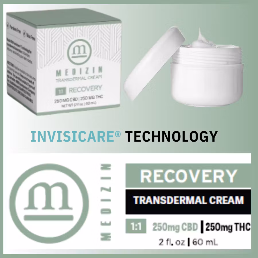 Photograph of product: 250mg 1:1 Medzin Cream