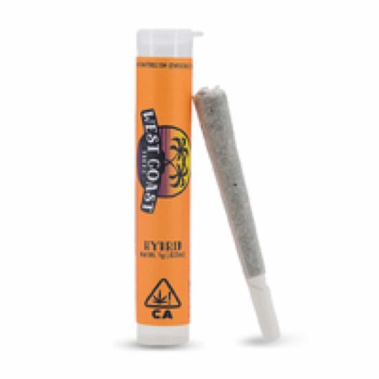 Photograph of product: West Coast Treez - Tahoe Vibes - Hybrid pre-rollz 1g - 