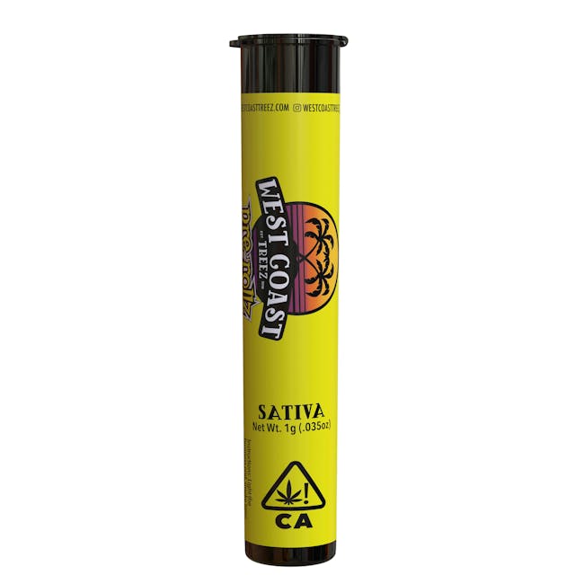 Photograph of product: 1g Hollywood Haze Preroll - 