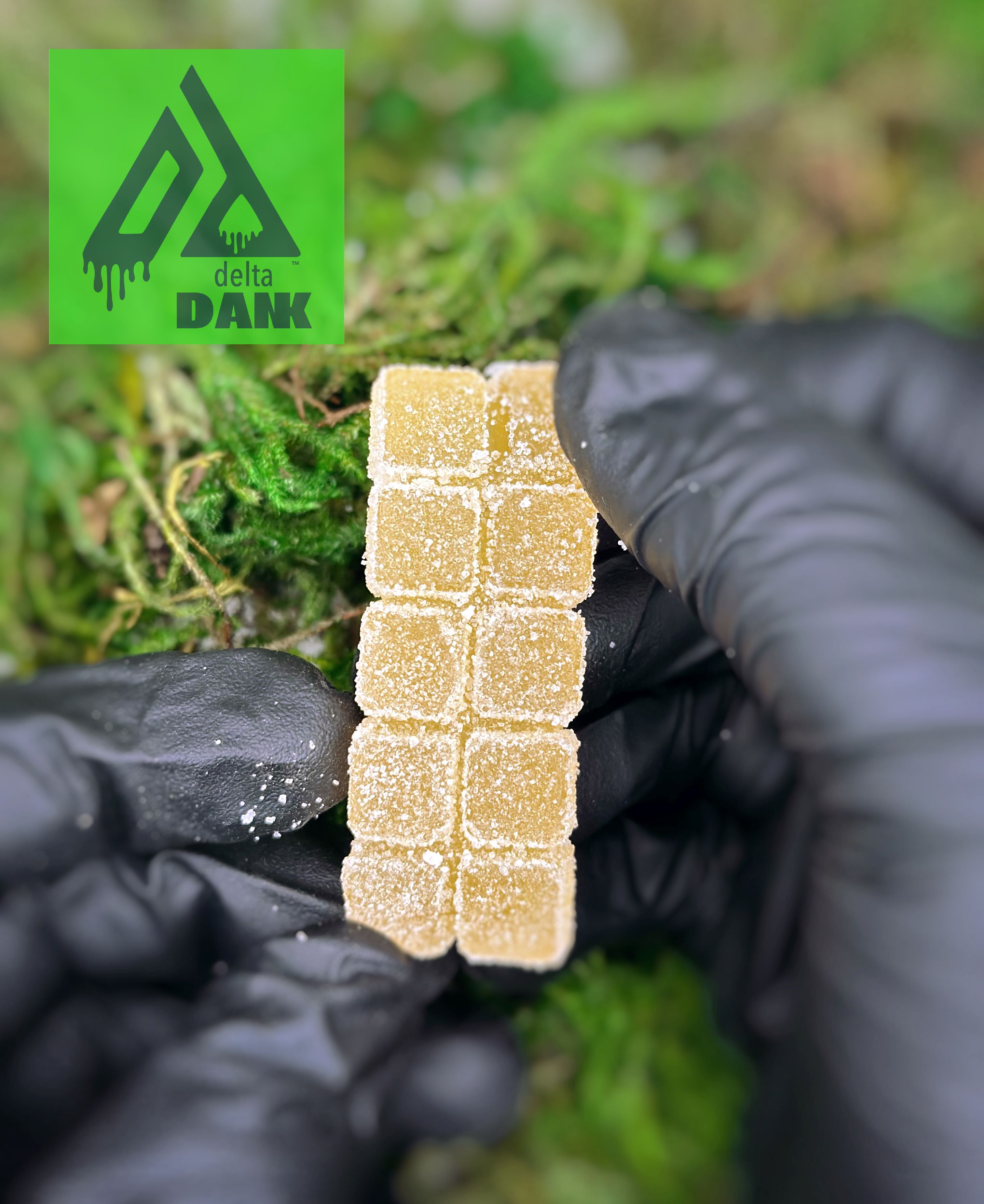 Photograph of product: Delta Dank Sour Lemon Drop 800mg EZ-Dose Gummies Oui'd