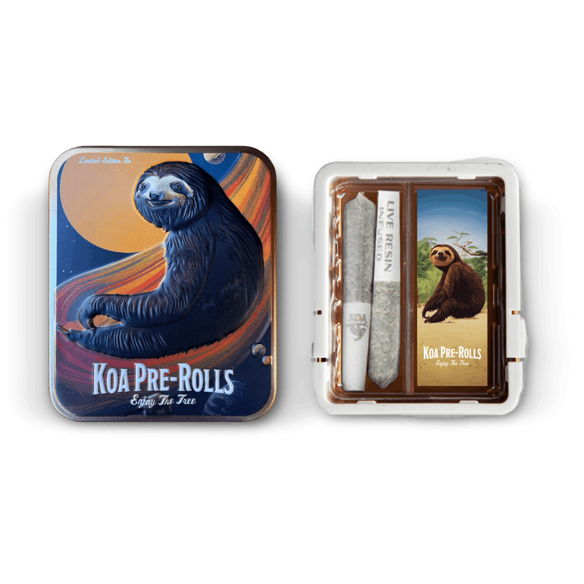 Photograph of product: KOA | Doubles Infused Preroll (0.7g-2pk) Tiramisu (S)