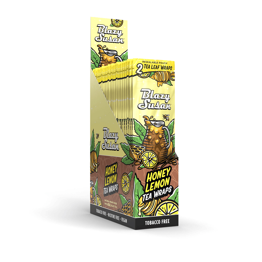 Photograph of product: Blazy Susan | Tea Leaf Wraps I Honey Lemon 2pk