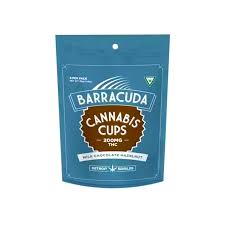 Photograph of product: Barracuda Cups- Milk Chocolate Hazelnut 200mg