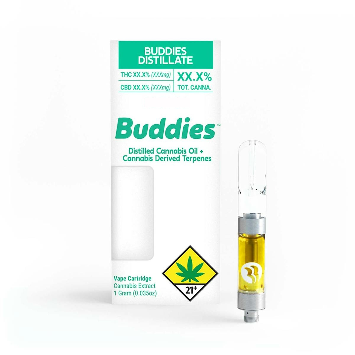 Photograph of product: OG Kush Distillate Cartridge | 1g