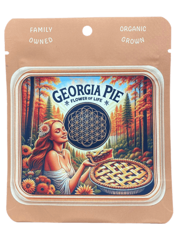 Photograph of product: Flower Of Life - Georgia Pie - Organic Bulk Flower - Hybrid - 1g