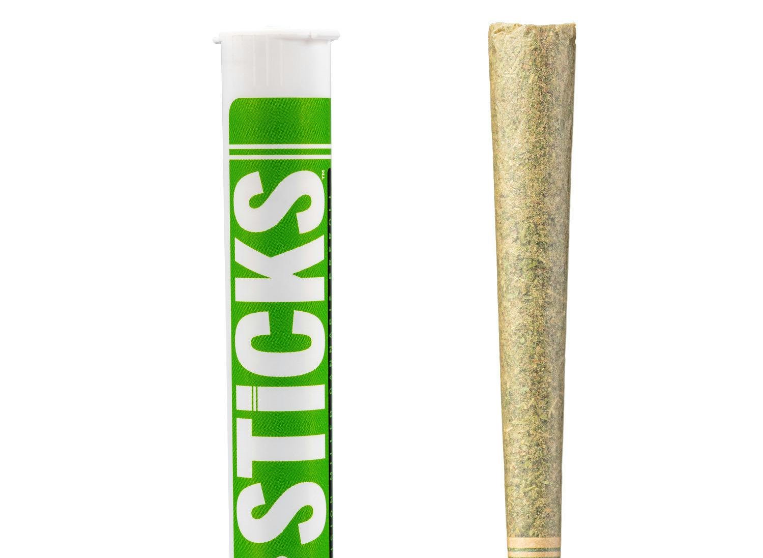 Photograph of product: Flavor Infused Pre-Roll | Oregon Strawberries | 1.28g