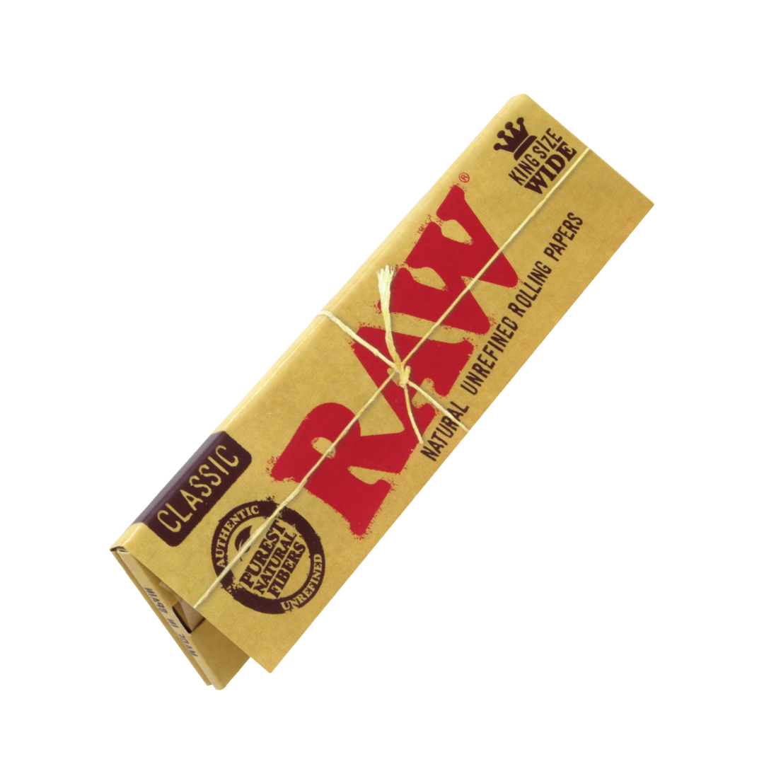 Photograph of product: RAW CLASSIC | KING SIZE WIDE PAPERS