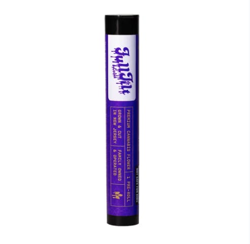 Photograph of product: Full Tilt | Peach Milano | Hybrid | Pre-Roll | 1g