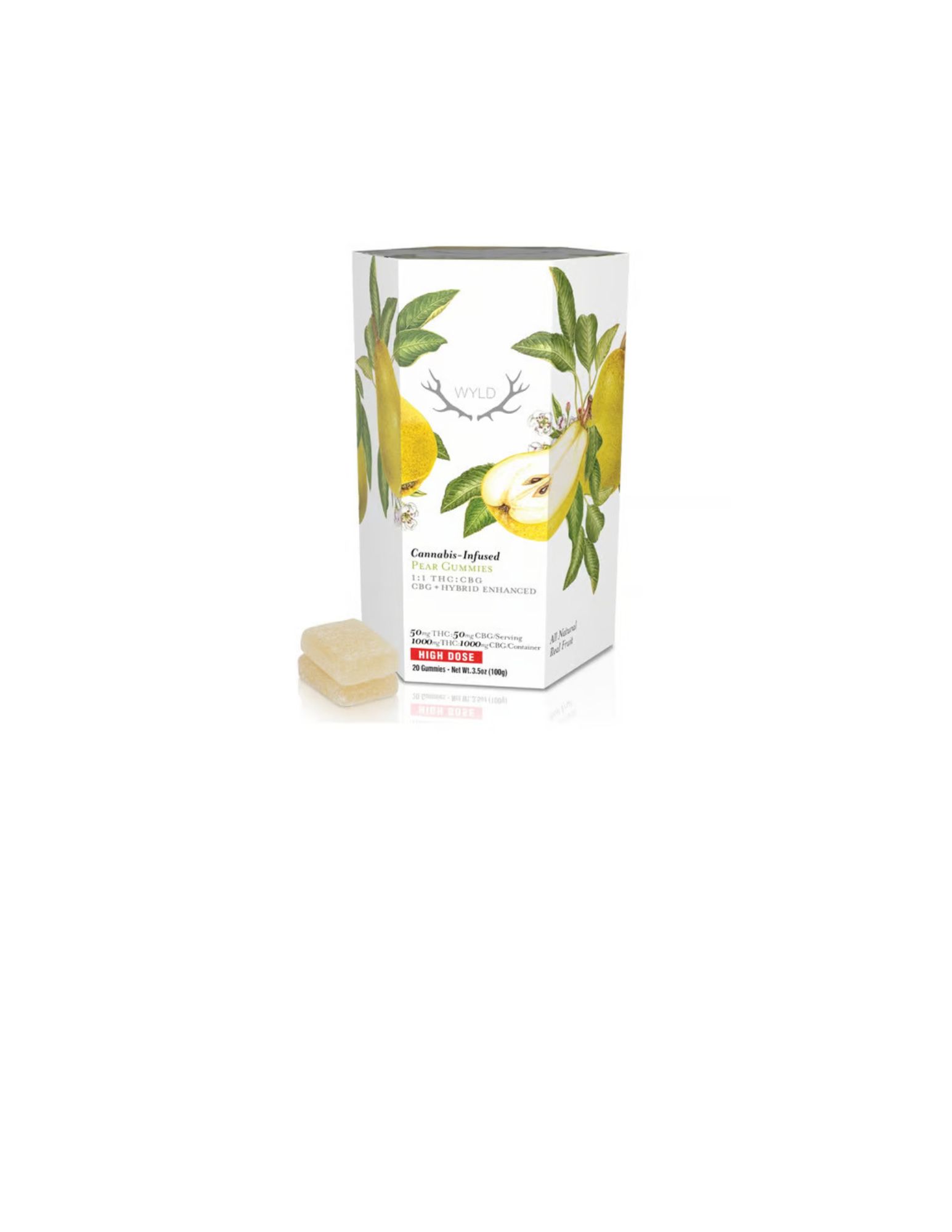 Photograph of product: Wyld - Pear - TH-oui : CBG