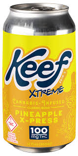 Photograph of product: SODA | PINEAPPLE EXPRESS | 100MG