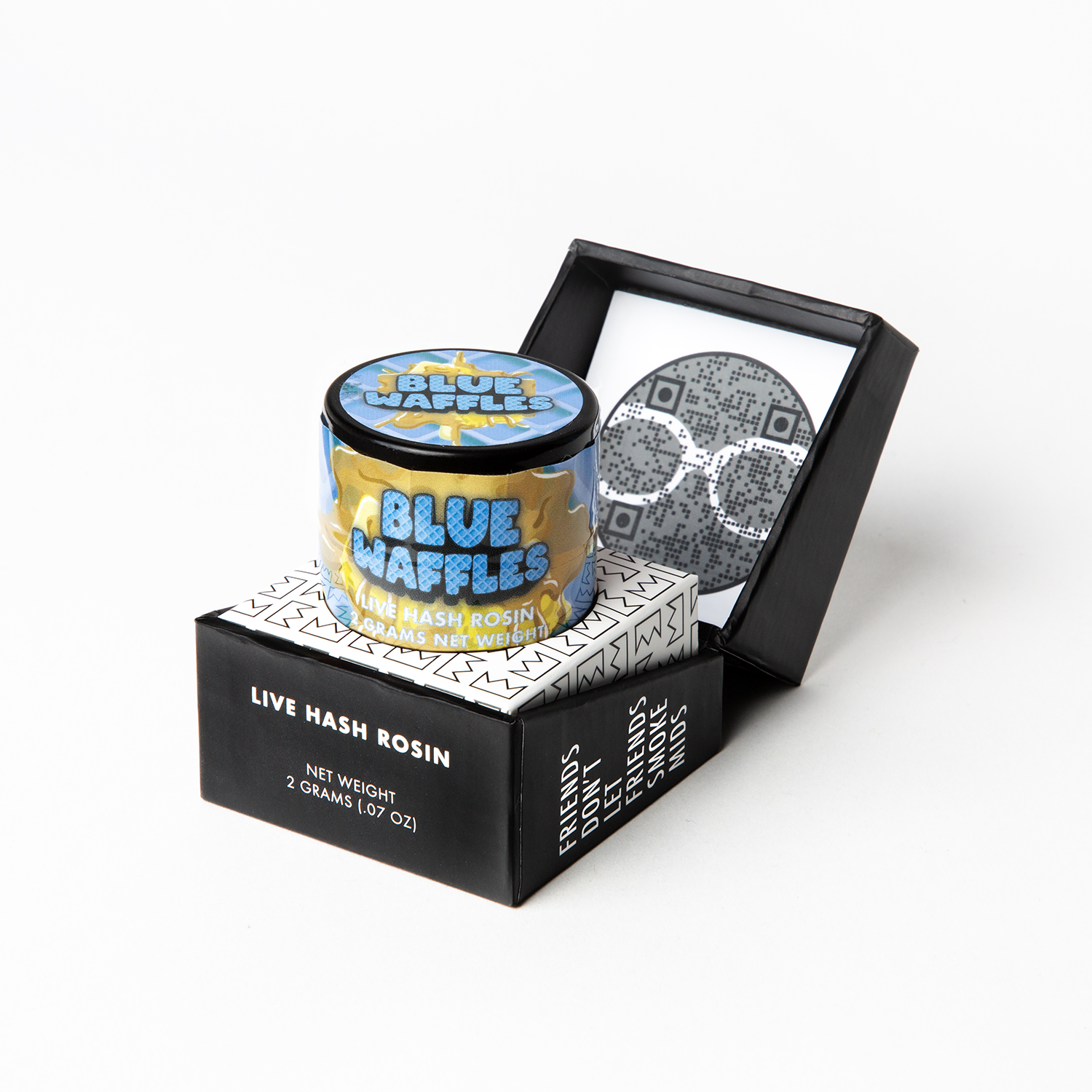 Photograph of product: Clout King - Live au chocolat Rosin - Blue Ballz