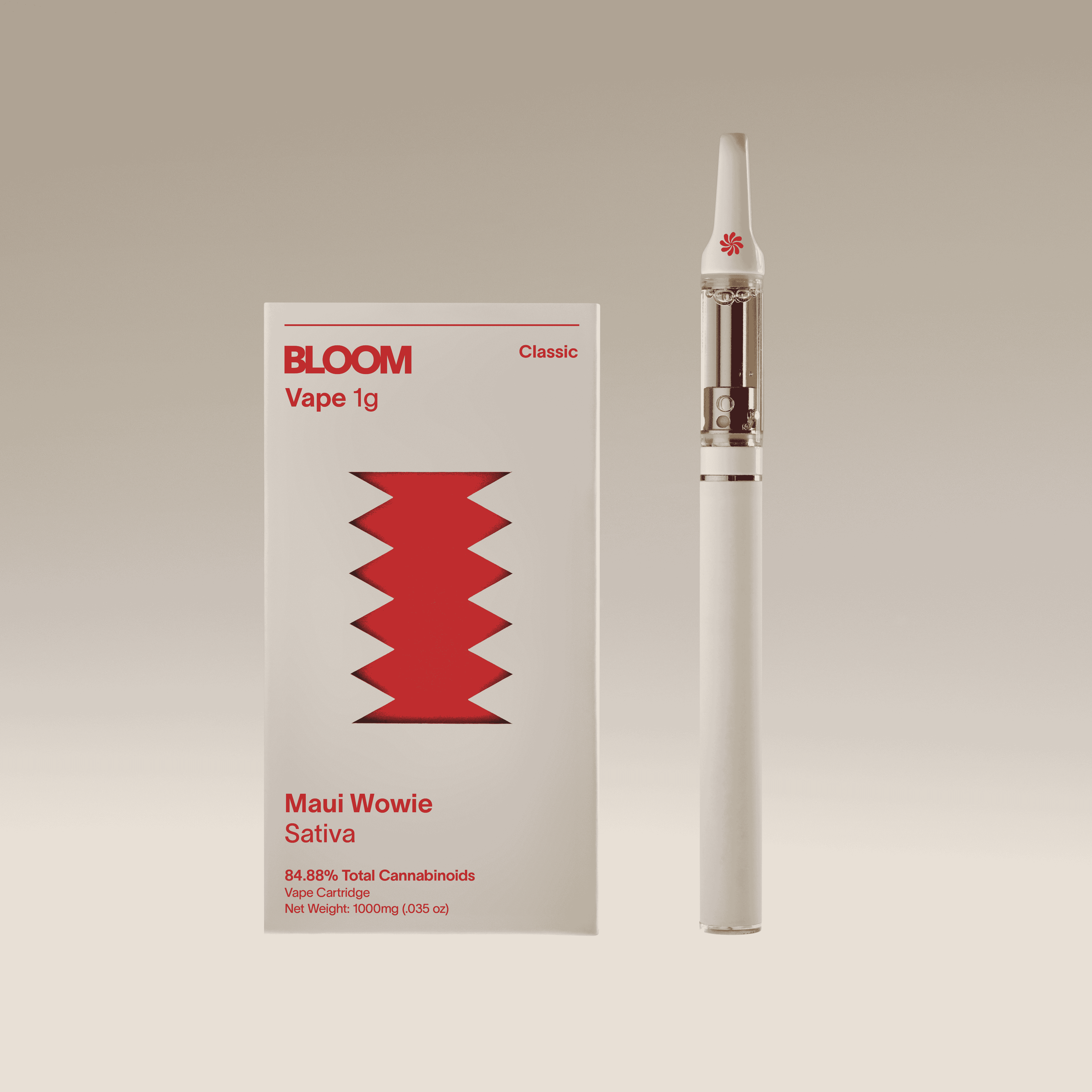 Photograph of product: Bloom Classic - Maui Wowie - Cartridge - 1g