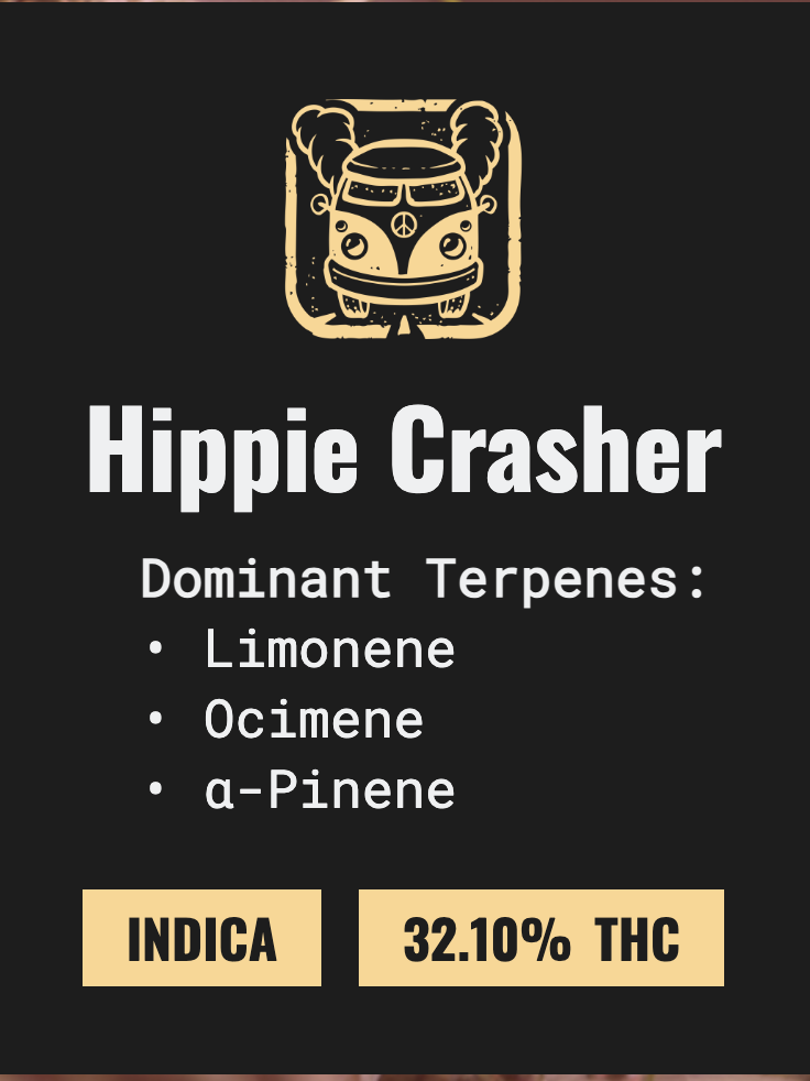 Photograph of product: Hippie Crasher - 3.5g