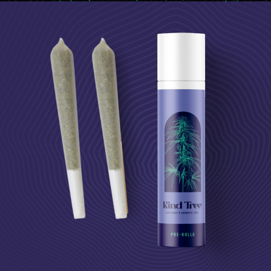 Photograph of product: Kindtree | Chunky Monkey | 2pk/1g prerolls