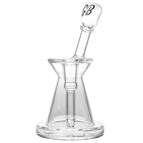 Photograph of product: GB Hour Glass Bubbler - Clear
