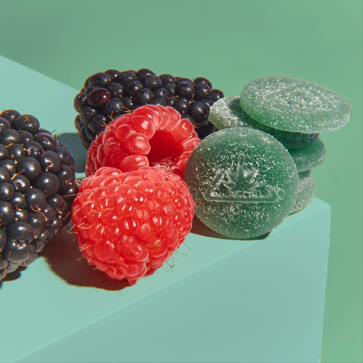 Photograph of product: Blue Raspberry Chews | Edibles | 100mg