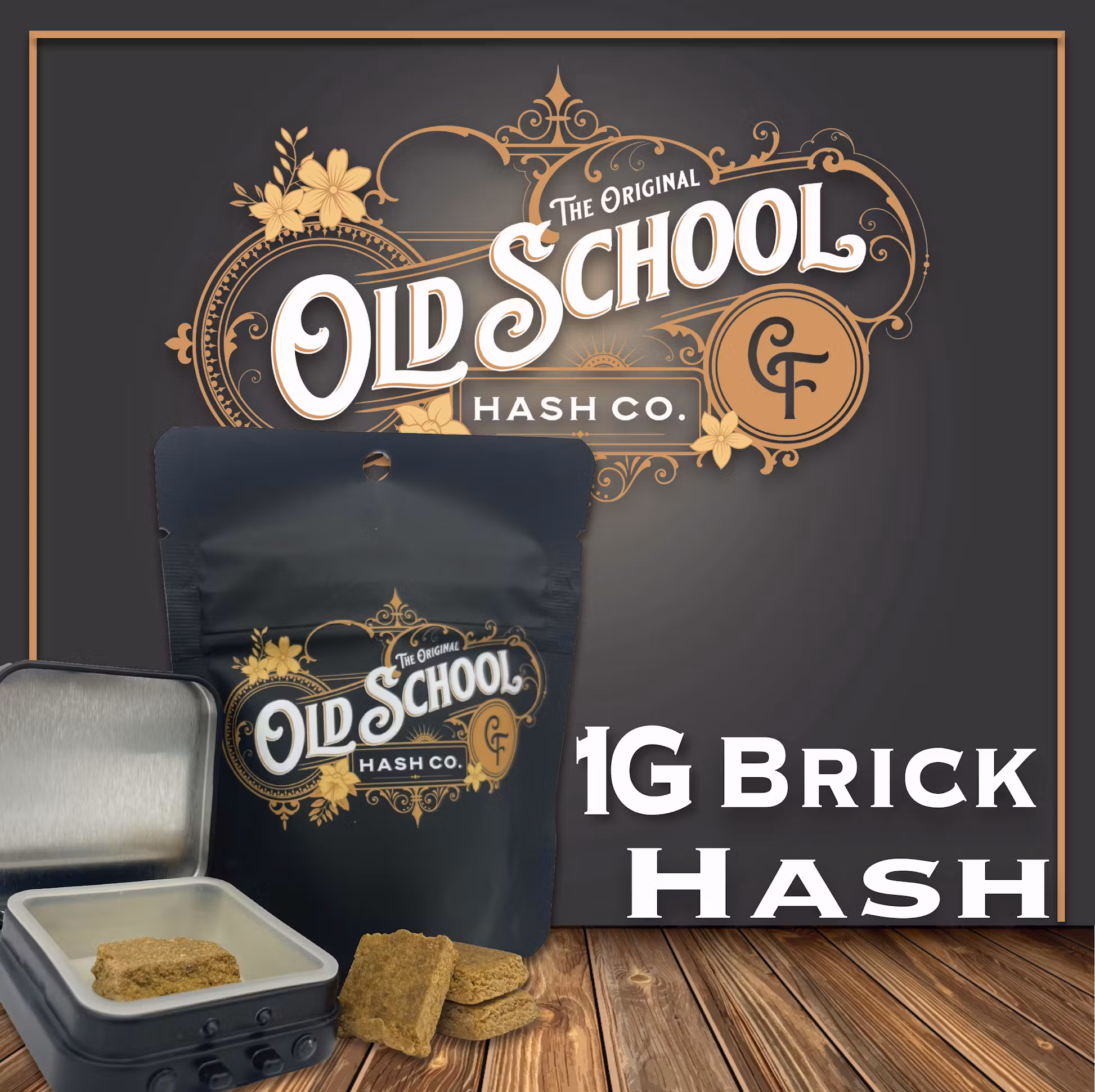 Photograph of product: OLD SCHOOL | BRICK au chocolat | 1G | PRIMERA