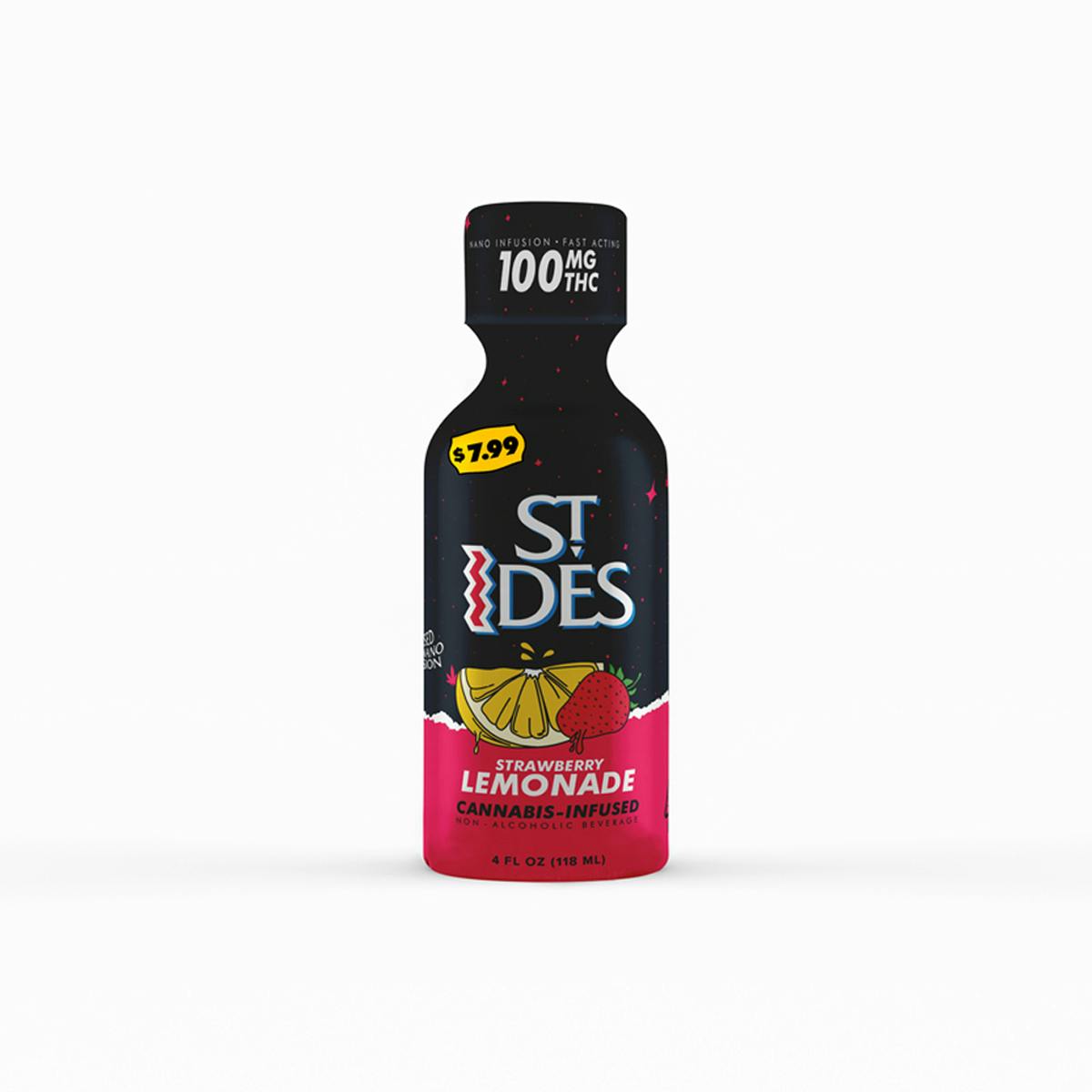 Photograph of product: STRAWBERRY LEMONADE | SHOT| 100MG
